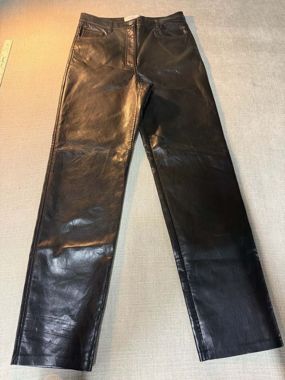 Wilfred The Melina Pant Black Vegan Leather